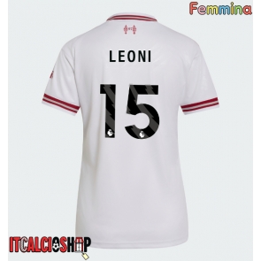 Liverpool Giovanni Leoni #15 Seconda Maglia Femmina 2026-27 Manica Corta